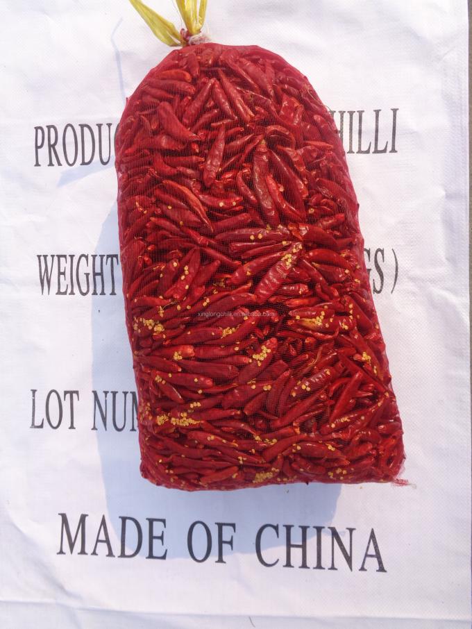 Στεγνωμένα κόκκινα τσίλι SHU25,000-30,000 σφαιρών