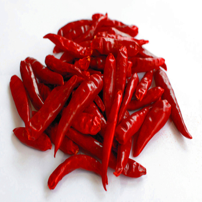 7 εκατοστά χωρίς στέλεχος, αποξηραμένες κόκκινες πιπεριές με υγρασία 12%Μέγιστο μονάδες βάρους 25kg/σακούλα