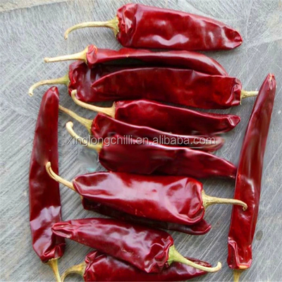 υγρασία 8%-12% Στερεωμένο Guajillo Chili Κόκκινο Όλο / Stick