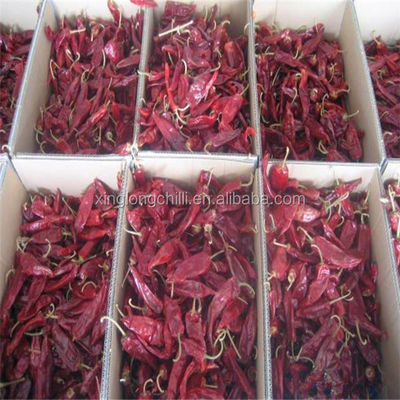 12CM ξηρά κόκκινα τσίλι ολόκληρα πιπέρια τσίλι Xinglong 10KG ξηρά ασιατικά
