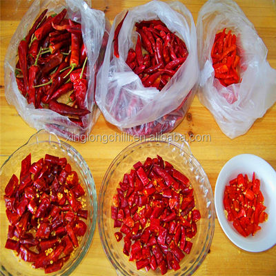 Εύγευστη σχάρα ξηρά Χιλή de Arbol Peppers τσίλι Tianjin κόκκινη
