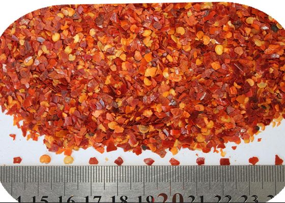 Συντριμμένα Chaotian πιπέρια 8mm τσίλι χονδροειδής σκόνη κόκκινων πιπεριών που αφυδατώνεται