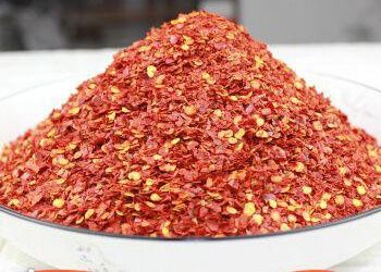 Συντριμμένα Chaotian πιπέρια 8mm τσίλι χονδροειδής σκόνη κόκκινων πιπεριών που αφυδατώνεται