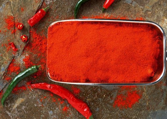 Sichuan συνέτριψε τα ξηρά πιπέρια μηδενικά πρόσθετη πικάντικη σκόνη επίγειων κόκκινη τσίλι