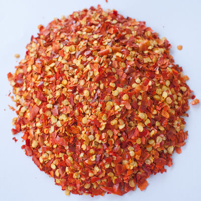 Αφυδατωμένα συντριμμένα πιπέρια 5mm κόκκινες νιφάδες 8 τσίλι τσίλι πλέγμα