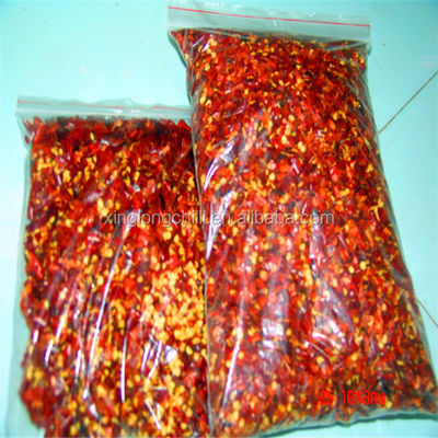 3mm συντριμμένο τσίλι πικάντικο άρωμα τσίλι πιπεριών 20000SHU κόκκινο