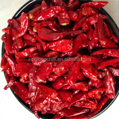 Αφυδατωμένο κόκκινο πιπέρι 25000SHU του Cayenne λοβών τσίλι σφαιρών χωρίς μίσχο