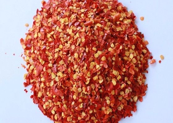 Οργανικές συντριμμένες νιφάδες 5 κόκκινων πιπεριών πιτσών πιπεριών 8000SHU τσίλι πλέγμα