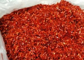 Ξηρές κόκκινες νιφάδες 3mm ξηρά συντριμμένα τσίλι HACCP τσίλι Tianjin