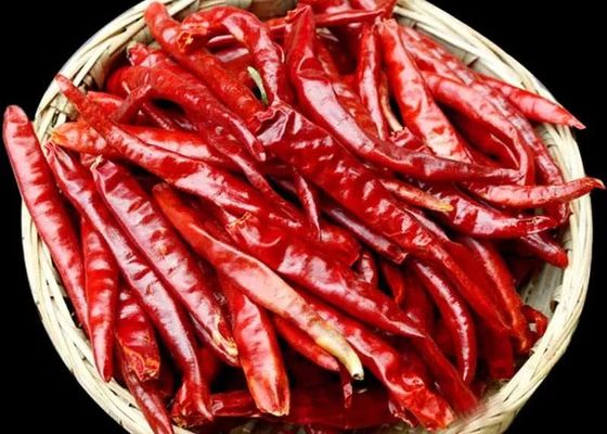 Χαμηλή υγρασία Ξηρή κόκκινη πιπεριά καγιέν 12% μέγιστο 1% υψηλή καθαρότητα