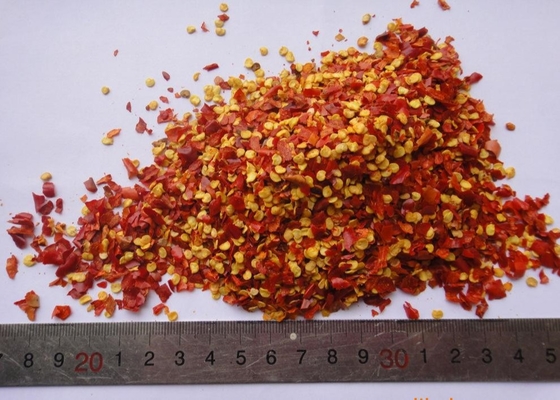 Ξηρά καυτά συντριμμένα πιπέρια SHU40000-70000 τσίλι για το μαγείρεμα