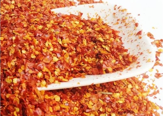Ξηρά καυτά συντριμμένα πιπέρια SHU40000-70000 τσίλι για το μαγείρεμα